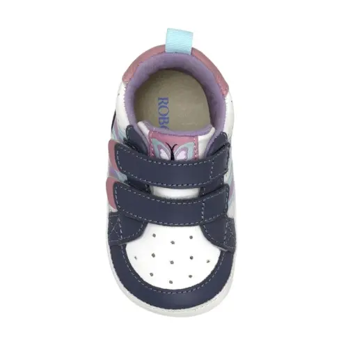 Robeez First Kicks Baby Girl and Unisex Shoes & Sneakers for Infant/Toddlers - 6