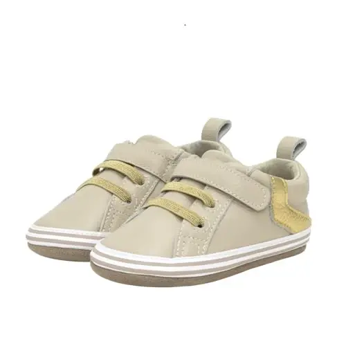 Robeez First Kicks Baby Girl and Unisex Shoes & Sneakers for Infant/Toddlers - 1