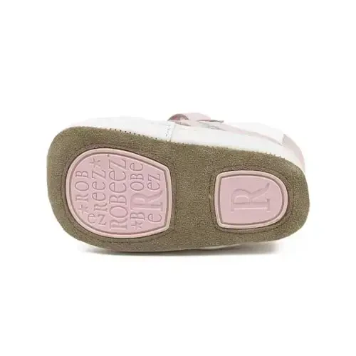 Robeez First Kicks Baby Girl and Unisex Shoes & Sneakers for Infant/Toddlers - 4