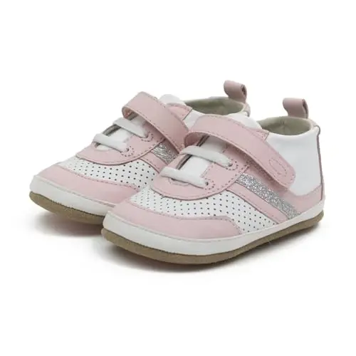 Robeez First Kicks Baby Girl and Unisex Shoes & Sneakers for Infant/Toddlers 