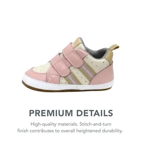 Robeez First Kicks Baby Girl and Unisex Shoes & Sneakers for Infant/Toddlers - 5