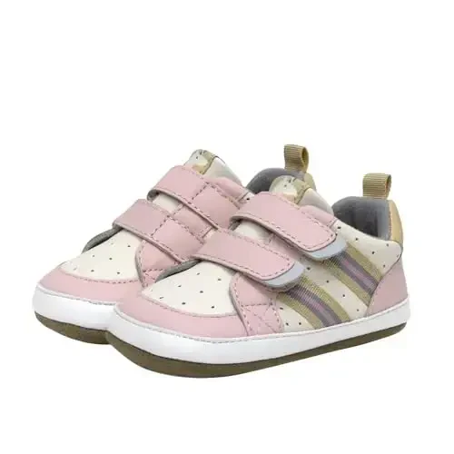 Robeez First Kicks Baby Girl and Unisex Shoes & Sneakers for Infant/Toddlers - 1