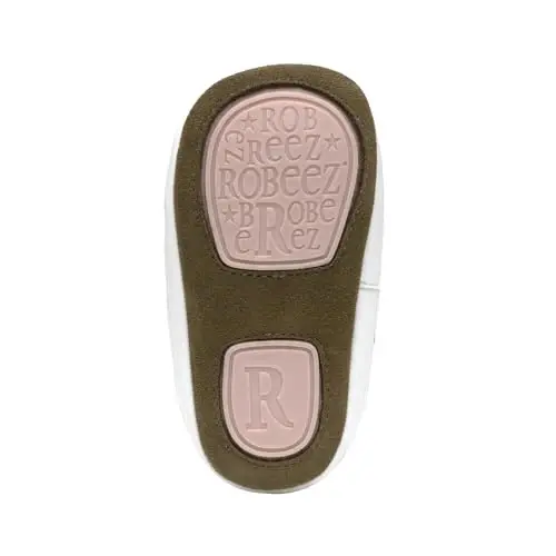 Robeez First Kicks Baby Girl and Unisex Shoes & Sneakers for Infant/Toddlers - 4