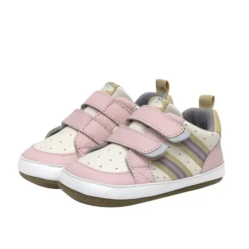 Robeez First Kicks Baby Girl and Unisex Shoes & Sneakers for Infant/Toddlers 