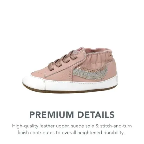 Robeez Baby Girls and Unisex Soft Soles Slip-Resistant Crib Shoes Slippers for Infant and Toddler, 0-24 Months - 3