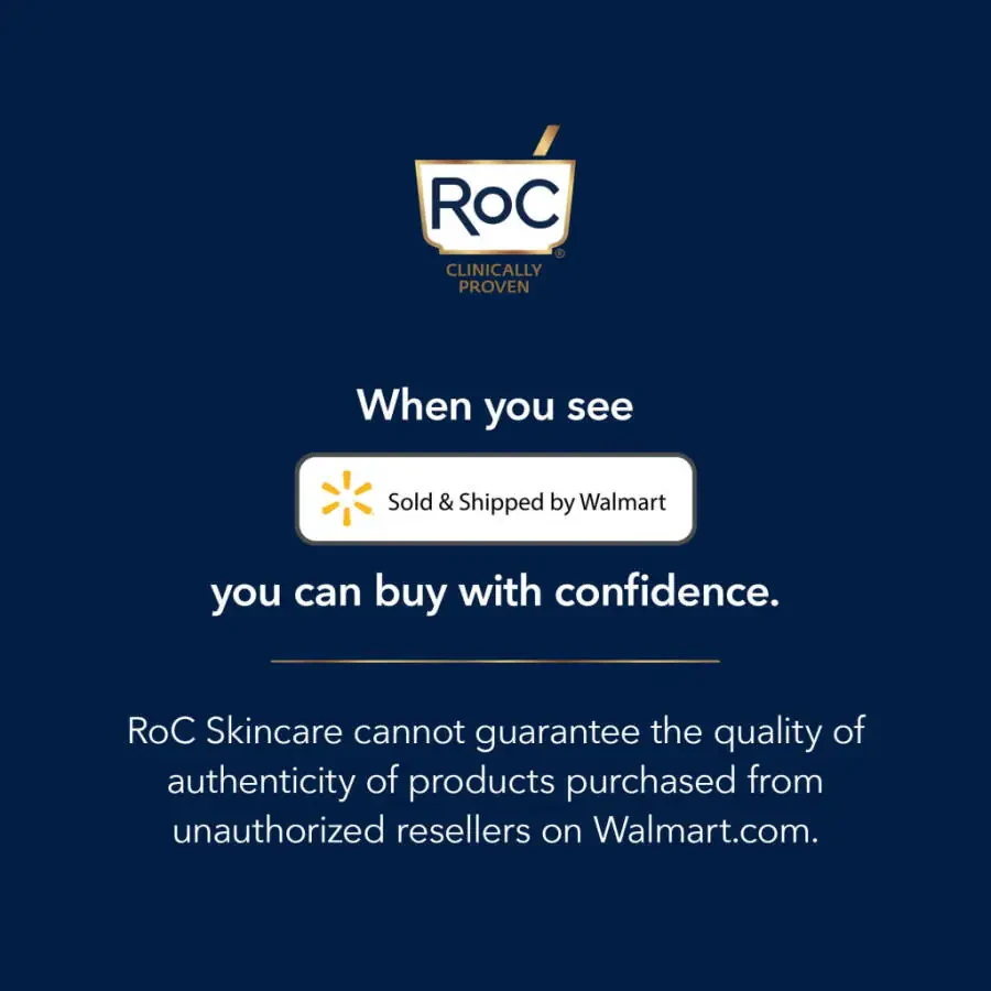 RoC Retinol Correxion Anti-Aging Retinol Cream with Hyaluronic Acid, Fragrance-Free 1.7 oz - 1