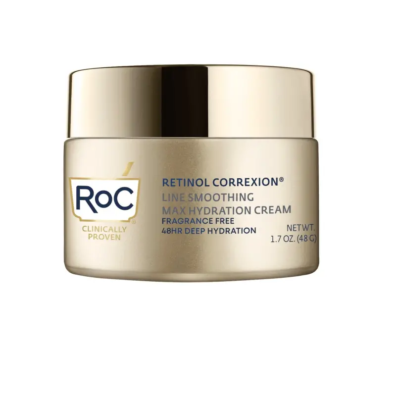 RoC Retinol Correxion Антивозрастной крем с ретинолом, гиалуроновой кислотой и без отдушек, 1,7 унции - ROC