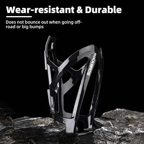ROCKBROS Bike Water Bottle Holder Ultra-Light Bicycle Bottle Cages with Screws Tool, Universal Bike Cup Holder for Road MTB Mountain Bikes Cycling Accessories（2 Pack） - 7