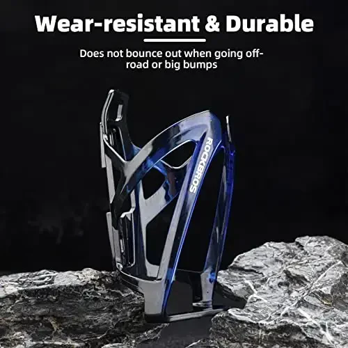 ROCKBROS Bike Water Bottle Holder Ultra-Light Bicycle Bottle Cages with Screws Tool, Universal Bike Cup Holder Rack for Road MTB Bikes… - 6