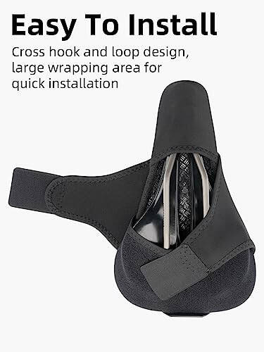 ROCKBROS Bike Seat Cover Bike Seat Cushion for Men Women Comfortable Gel Padded Bicycle Seat Cushion Compatible with Peloton, Outdoor & Indoor - 5