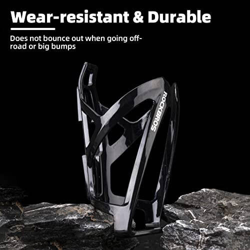 ROCKBROS Bike Water Bottle Holder Ultra-Light Bicycle Bottle Cages with Screws Tool, Universal Bike Cup Holder for Road MTB Mountain Bikes Cycling Accessories（2 Pack） - 7