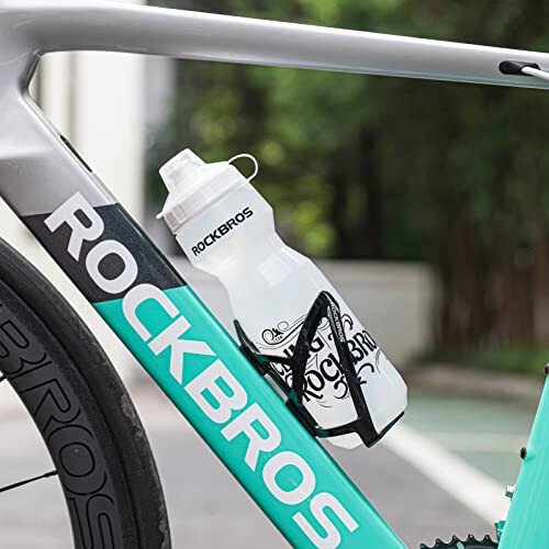 ROCKBROS Bike Water Bottle Holder Ultra-Light Bicycle Bottle Cages with Screws Tool, Universal Bike Cup Holder for Road MTB Mountain Bikes Cycling Accessories（2 Pack） - 5