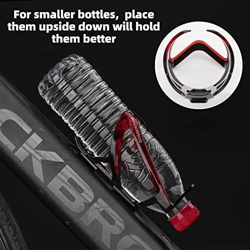 ROCKBROS Bike Water Bottle Holder Ultra-Light Bicycle Bottle Cages with Screws Tool, Universal Bike Cup Holder Rack for Road MTB Bikes - 5