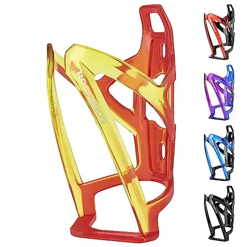 ROCKBROS Bike Water Bottle Holder Ultra-Light Bicycle Bottle Cages with Screws Tool, Universal Bike Cup Holder Rack for Road MTB Bikes… - ROCKBROS