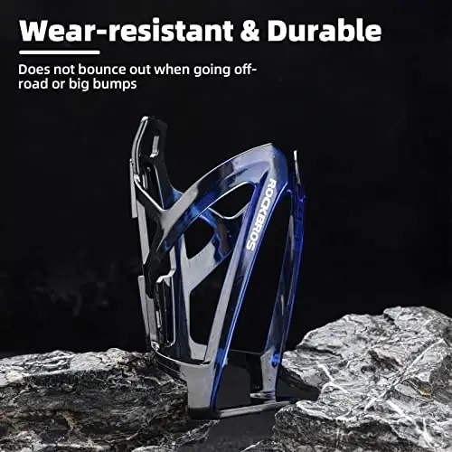 ROCKBROS Bike Water Bottle Holder Ultra-Light Bicycle Bottle Cages with Screws Tool, Universal Bike Cup Holder for Road MTB Mountain Bikes Cycling Accessories（2 Pack） - 6