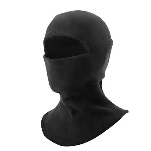 ROCKBROS Cold Weather Balaclava Ski Mask for Men Windproof Thermal Winter Scarf Mask Women Neck Warmer Hood for Cycling - 1