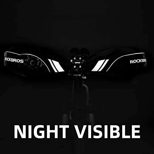 ROCKBROS Handlebar Mitts Mountain Bike Bicycle Bar Mittens Cold Weather Bike Pogies Mitts Windproof Thinsulate Thermal Winter Handlebar Mittens for Mountain Bikes, ATV, Snow Mobile, Motorcycles - 7