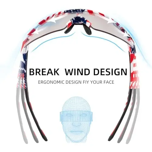 ROCKBROS Erkaklar ayollar velosipedda UV himoyasi uchun fotochromic sport quyoshdan saqlaydigan ko'zoynaklar - 4