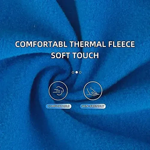 ROCKBROS Erkaklar uchun sovuq ob-havo balaklava chang'i niqobi Shamoldan himoya qiluvchi termal qishki sharf niqobi Ayollar uchun bo'yin isitgich Kaput velosipedda - 4