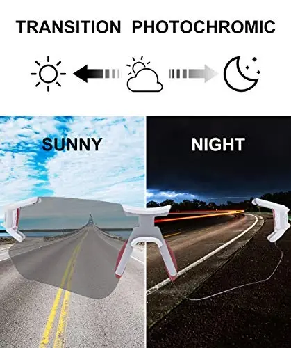ROCKBROS Cycling Sunglasses Photochromic Bike Glasses for Men Women Sports Goggles UV Protection - ROCKBROS (1)