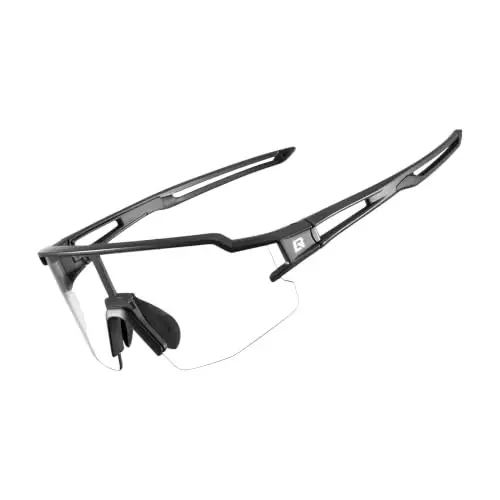 ROCKBROS Photochromic Sports Sunglasses Professional Anti Fog - UV400 Goggles with Myopia Frame for Running Cycling Fishing - ROCKBROS (1)