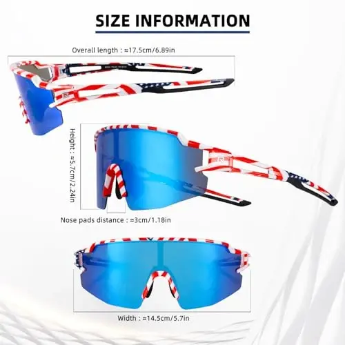 ROCKBROS Photochromic Sports Sunglasses for Men Women Cycling UV Protection - 2