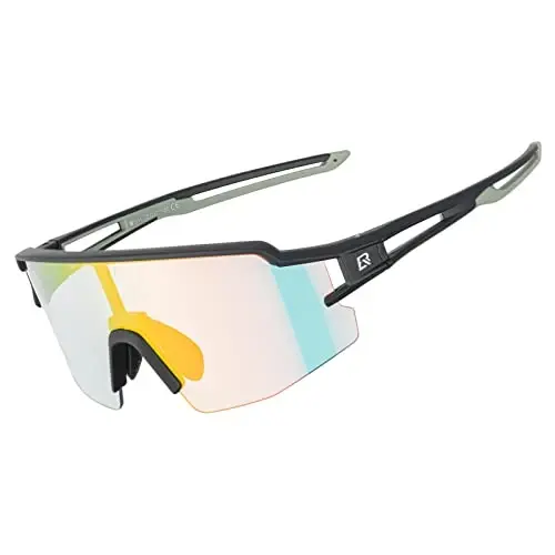 ROCKBROS Photochromic Sports Sunglasses for Men Women Cycling UV Protection - 1