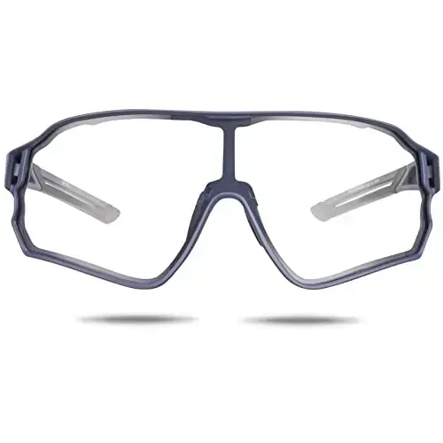 ROCKBROS Photochromic Sunglasses for Men Cycling Sunglasses Sports Bike Glasses 