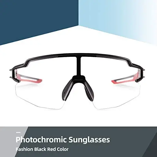 ROCKBROS Photochromic Sports Sunglasses for Men Women Cycling UV Protection - 4