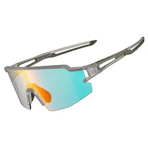 ROCKBROS Photochromic Sports Sunglasses for Men Women Cycling UV Protection - 1
