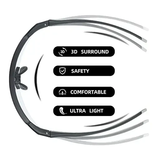 ROCKBROS Photochromic Sports Sunglasses for Men Women Cycling UV Protection - 4