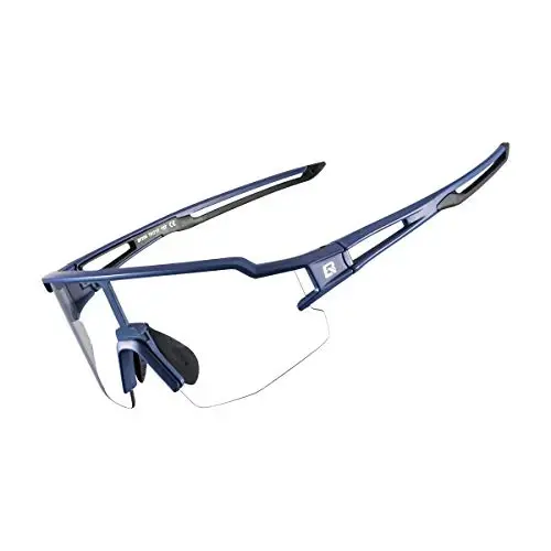 ROCKBROS Photochromic Sports Sunglasses for Men Women Cycling UV Protection - 1