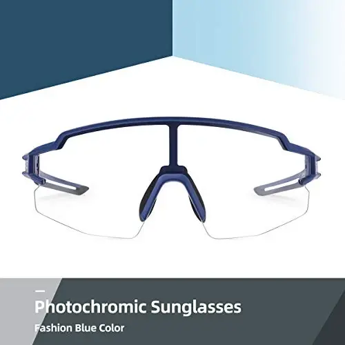 ROCKBROS Photochromic Sports Sunglasses for Men Women Cycling UV Protection - 2