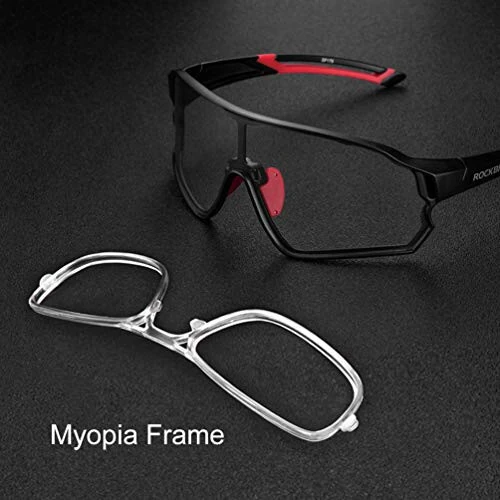 ROCKBROS Photochromic Sunglasses for Men Cycling Sunglasses Sports Bike Glasses - 6