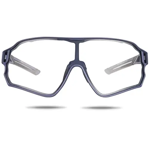 ROCKBROS Photochromic Sunglasses for Men Cycling Sunglasses Sports Bike Glasses - 1