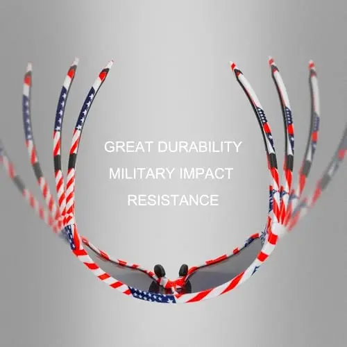 ROCKBROS Polarizatsiyalangan quyoshdan himoya ko'zoynaklari Ayollar erkaklar uchun velosiped ko'zoynaklari UV himoyasi - 3