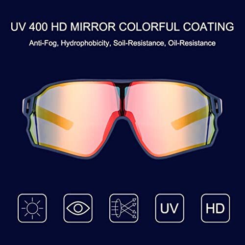 ROCKBROS Polarized Sunglasses UV Protection for Women Men Cycling Sunglasses - ROCKBROS (1)