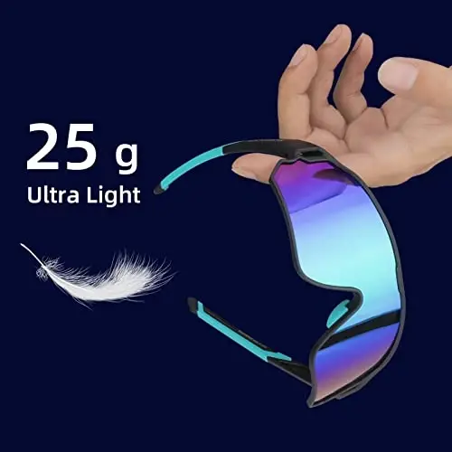 ROCKBROS Polarized Sunglasses UV Protection for Women Men Cycling Sunglasses - 4