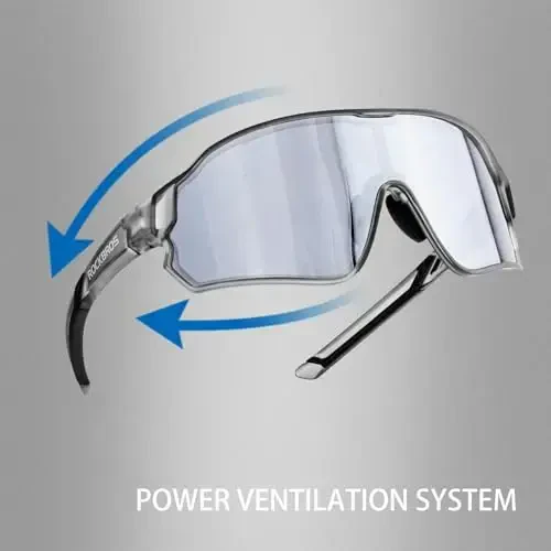 ROCKBROS Polarized Sunglasses UV Protection for Women Men Cycling Sunglasses - 4