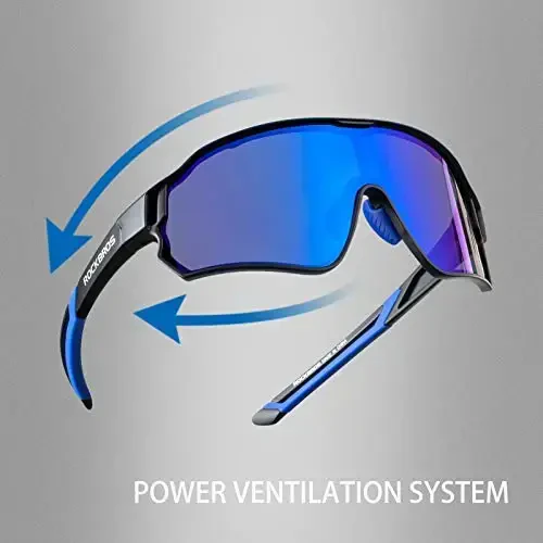 ROCKBROS Polarized Sunglasses UV Protection for Women Men Cycling Sunglasses - 6