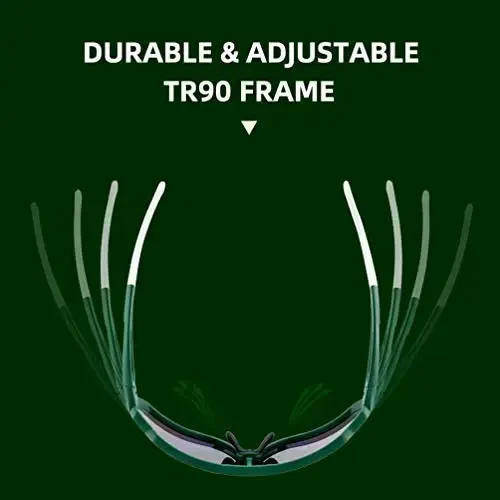 ROCKBROS Polarized Sunglasses UV Protection for Women Men Cycling Sunglasses - 4