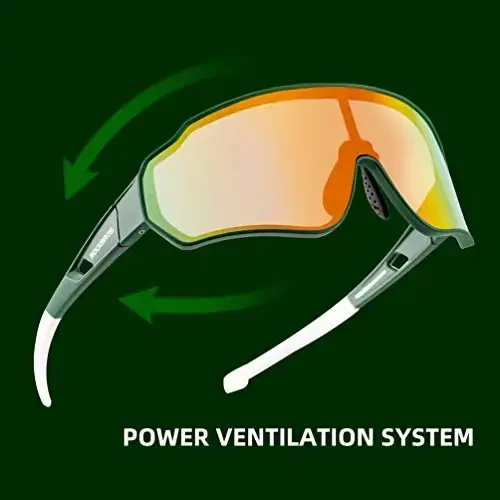 ROCKBROS Polarized Sunglasses UV Protection for Women Men Cycling Sunglasses - 6