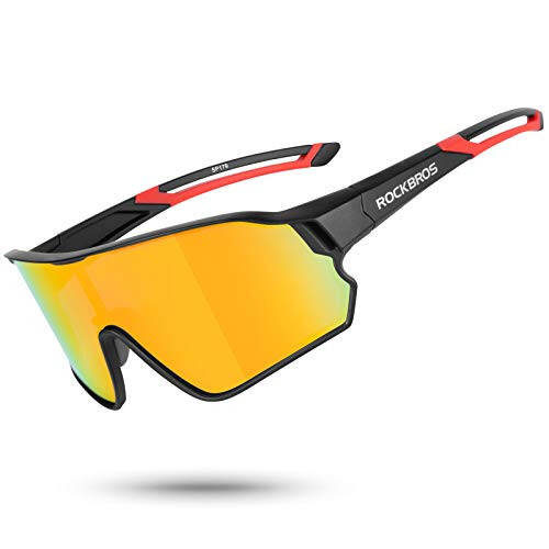 ROCKBROS Polarized quyosh ko'zoynaklari ayollar va erkaklar uchun UV himoyasi bilan velosiped ko'zoynaklari - 1