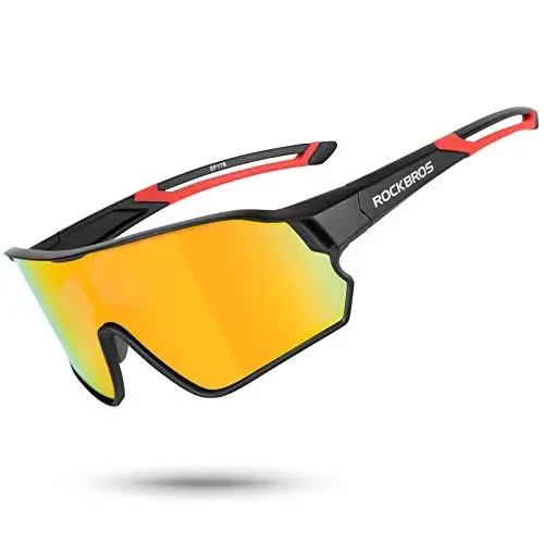 ROCKBROS Polarized quyosh ko'zoynaklari ayollar va erkaklar uchun UV himoyasi bilan velosiped ko'zoynaklari - 2
