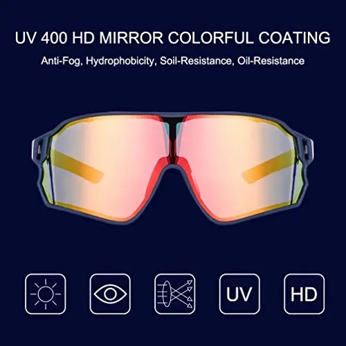ROCKBROS Polarized Sunglasses UV Protection for Women Men Cycling Sunglasses 