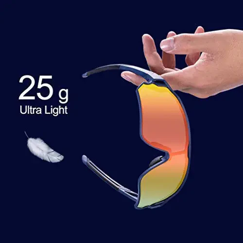 ROCKBROS Polarized Sunglasses UV Protection for Women Men Cycling Sunglasses - 4