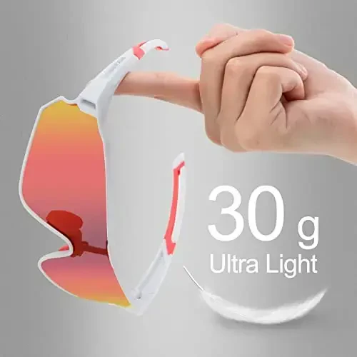 ROCKBROS Polarized Sunglasses UV Protection for Women Men Cycling Sunglasses - 4