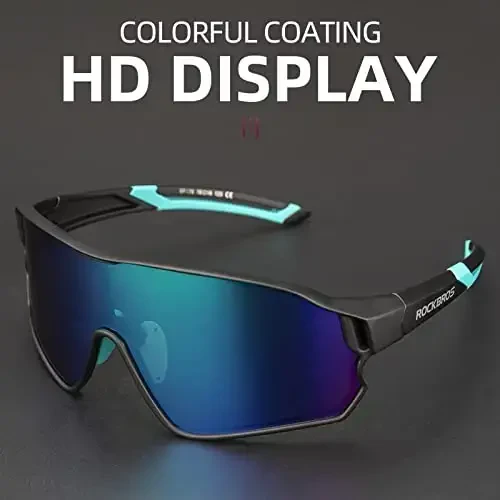 ROCKBROS Polarized Sunglasses UV Protection for Women Men Cycling Sunglasses - 6