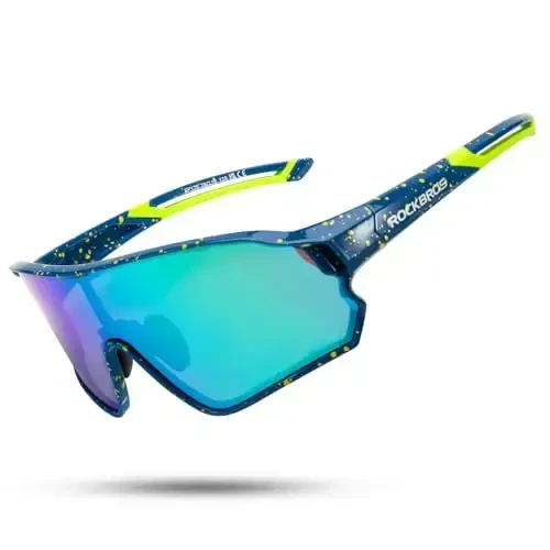 ROCKBROS Polarized Sunglasses UV Protection for Women Men Cycling Sunglasses - 1