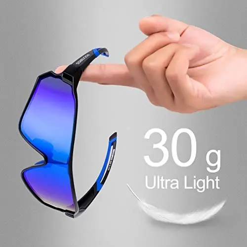 ROCKBROS Polarized Sunglasses UV Protection for Women Men Cycling Sunglasses - 4
